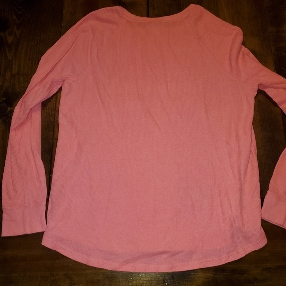 Xhilaration Pink White Long Sleeve - TODAY IS GOING TO BE AWESOME - Picture 9 of 9